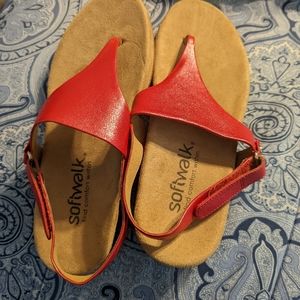 Soft walk sandals